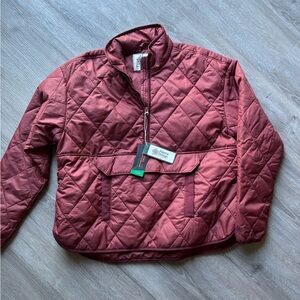 Alpine Design Maroon Quilted Jacket
